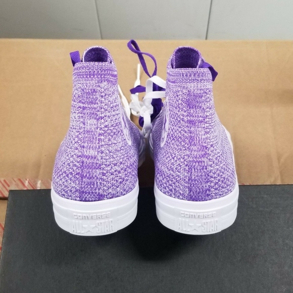 converse flyknit purple